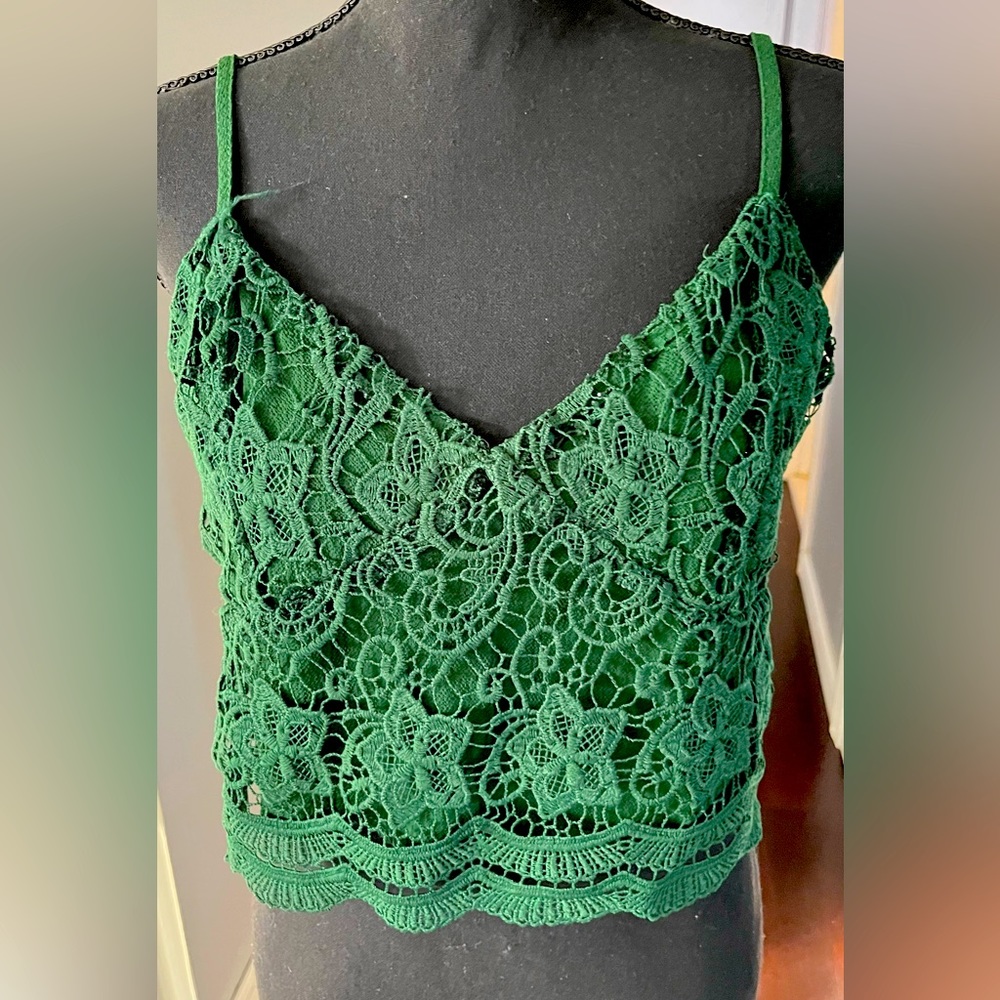 green summer top